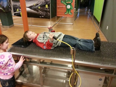 Gabe at Museum of Discovery
