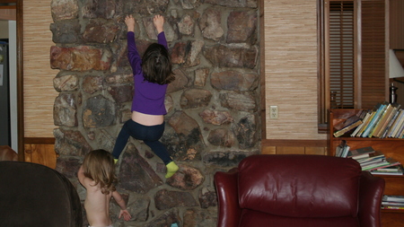 chimney climbing